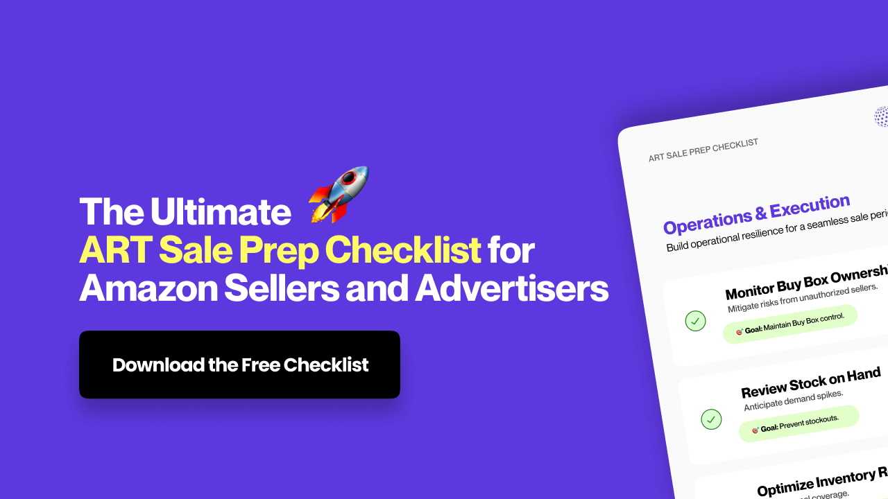 Dominate the ART Sale: Your Ultimate Amazon Prep Checklist