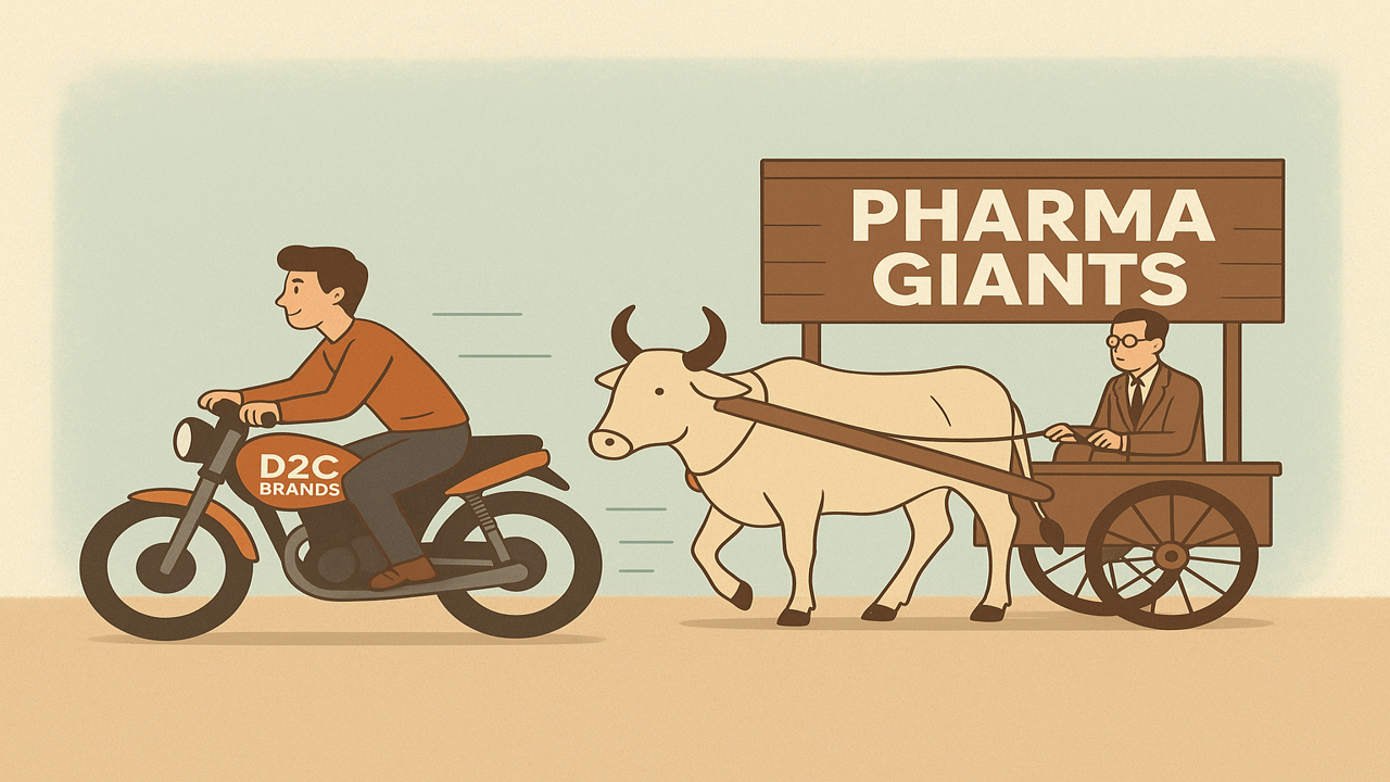 What Pharma Giants Must Learn from D2C Brands Before Launching FMCG Products
