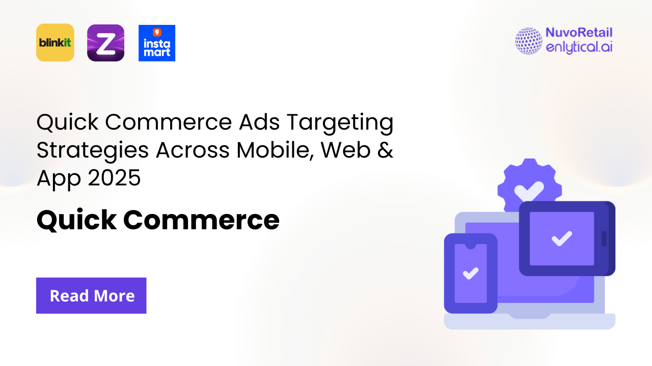 Quick Commerce Ads Targeting Strategies Across Mobile, Web & App 2025