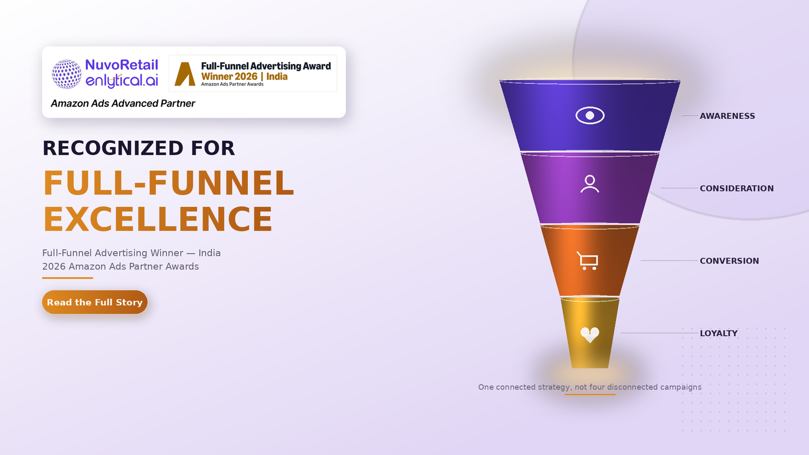 NuvoRetail Named Full-Funnel Advertising Winner – India at the 2026 Amazon Ads Partner Awards